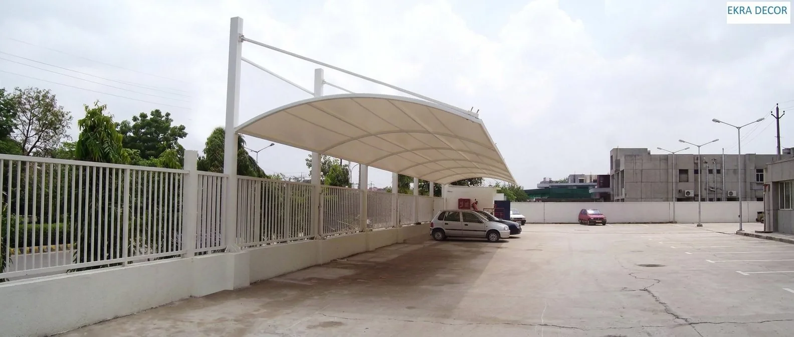 Car Parking Tensile Structure